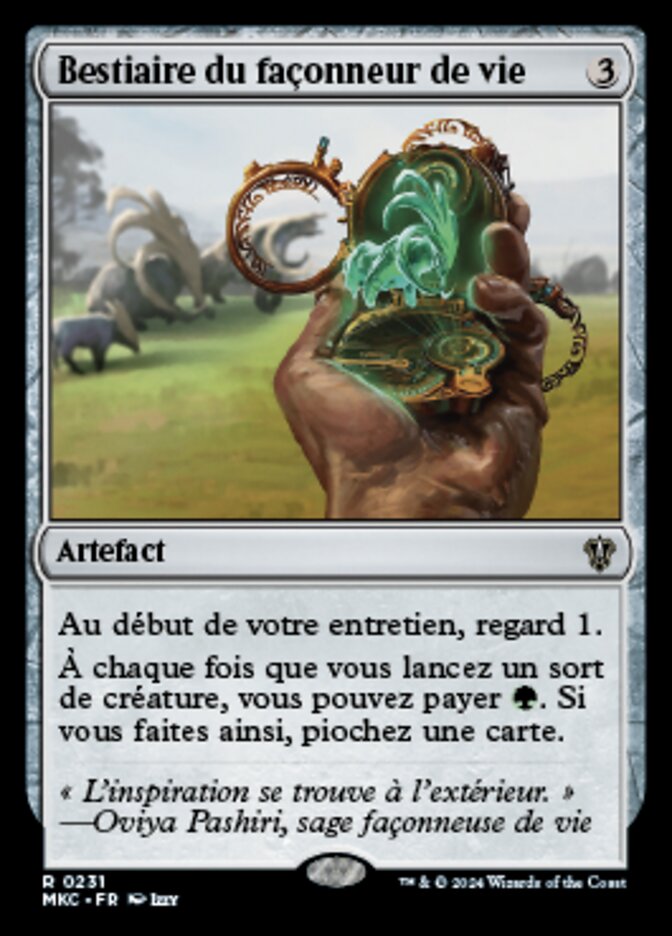 image Bestiaire du façonneur de vie