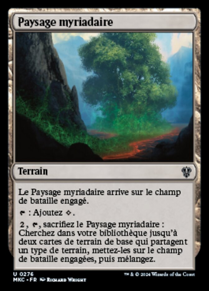 image Paysage myriadaire