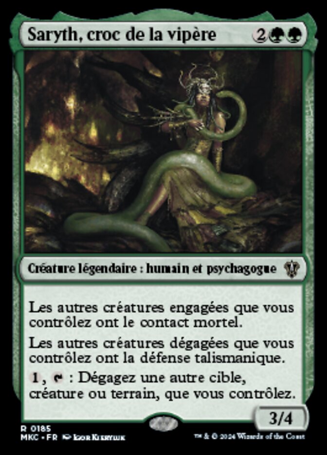 image Saryth, croc de la vipère