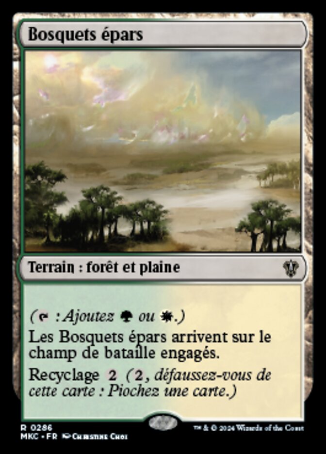 image Bosquets épars