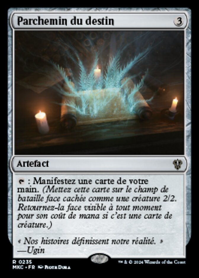 image Parchemin du destin