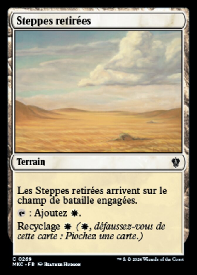 image Steppes retirées