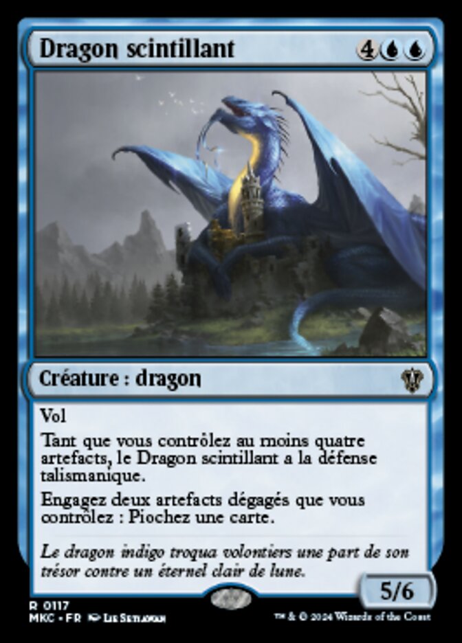 image Dragon scintillant