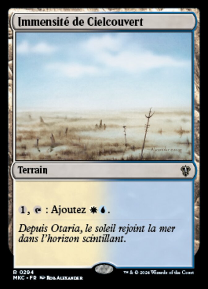 image Immensité de Cielcouvert