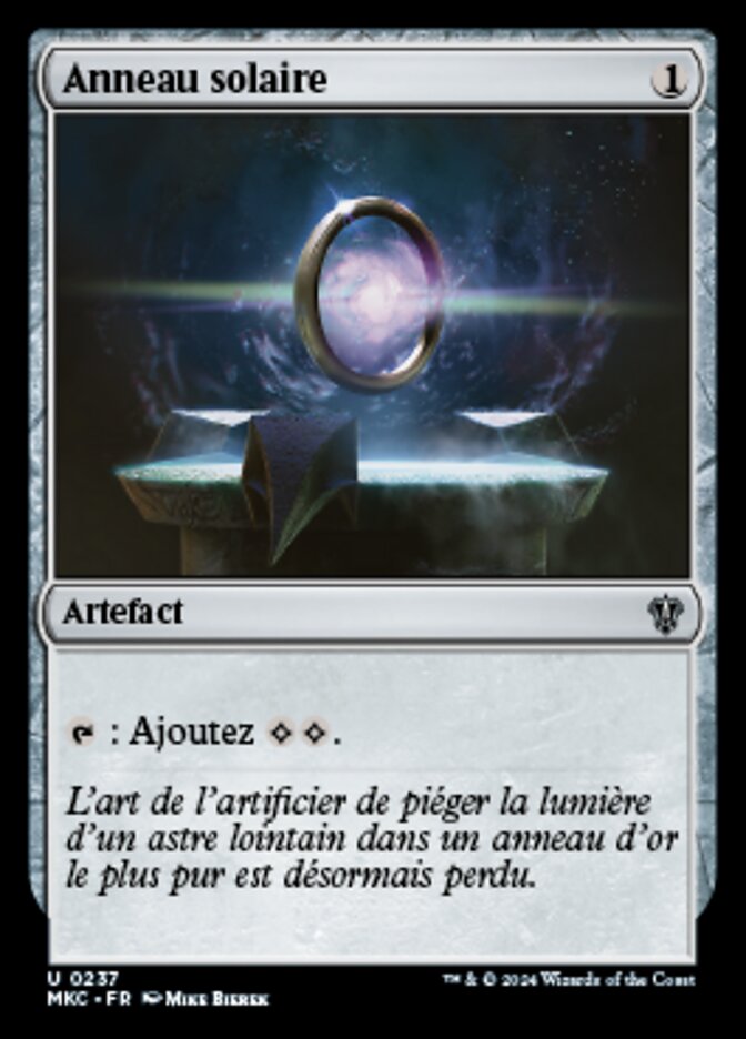 image Anneau solaire