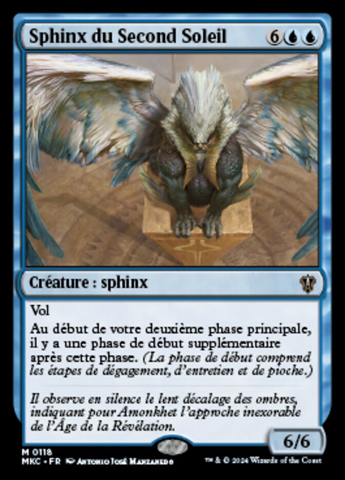 image Sphinx du Second Soleil