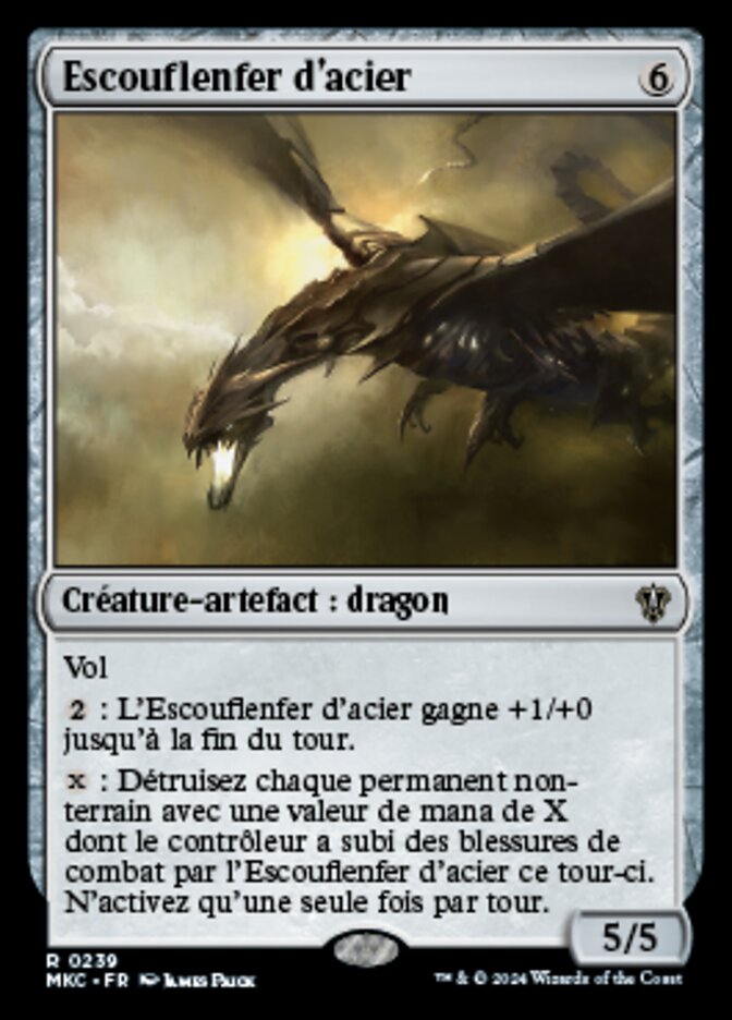 image Escouflenfer d'acier