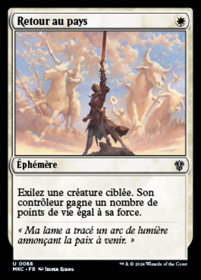 image Retour au pays