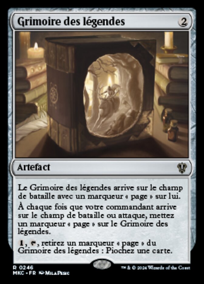 image Grimoire des légendes