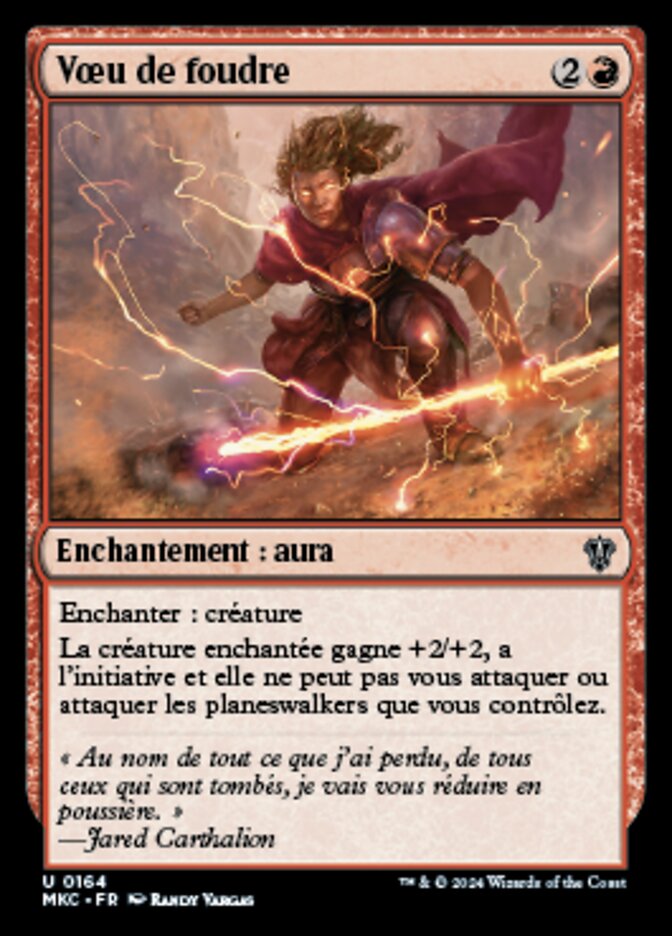 image Vœu de foudre