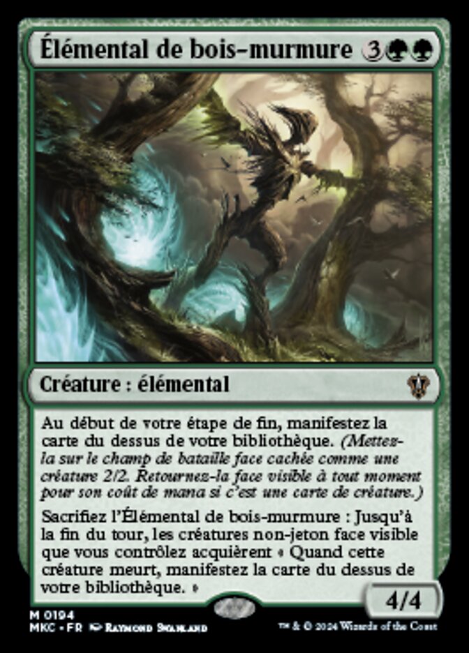 image Élémental de bois-murmure