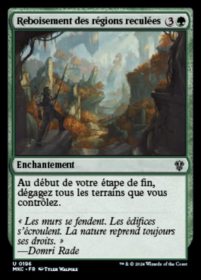 image Reboisement des régions reculées