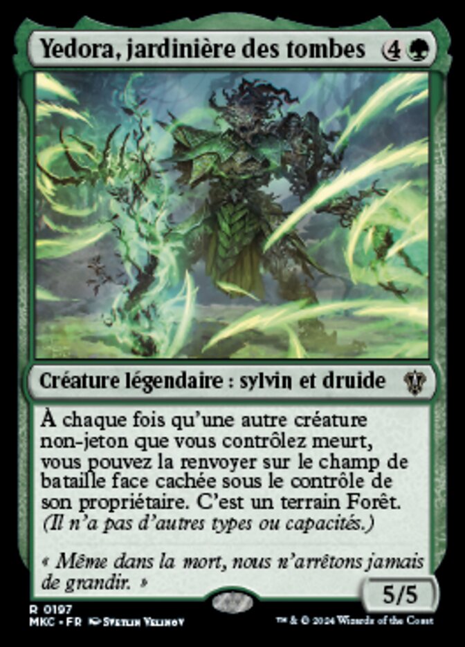 image Yedora, jardinière des tombes