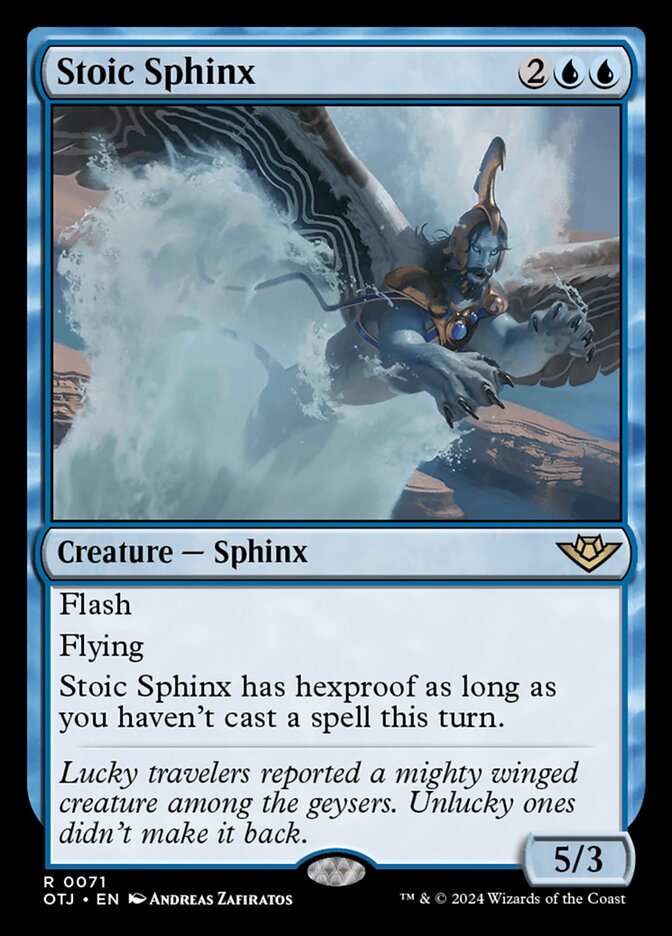 image Stoic Sphinx
