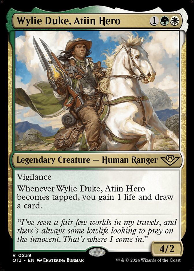 image Wylie Duke, Atiin Hero