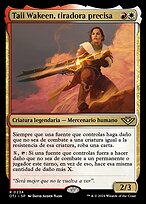 Taii Wakeen, tiradora precisa