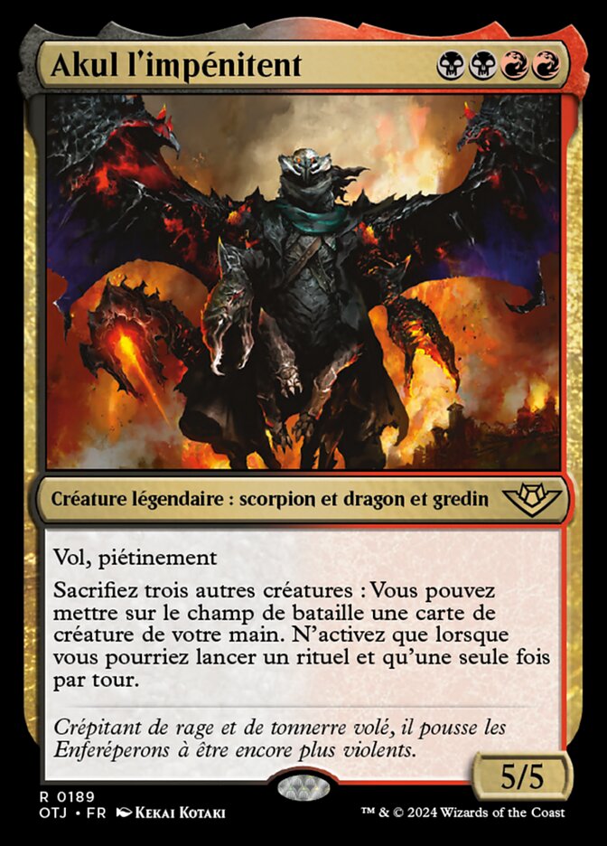 image Akul l'impénitent