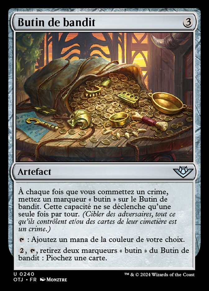 image Butin de bandit