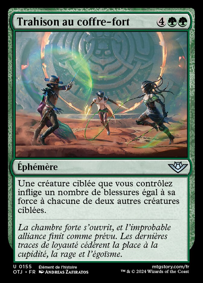 image Trahison au coffre-fort