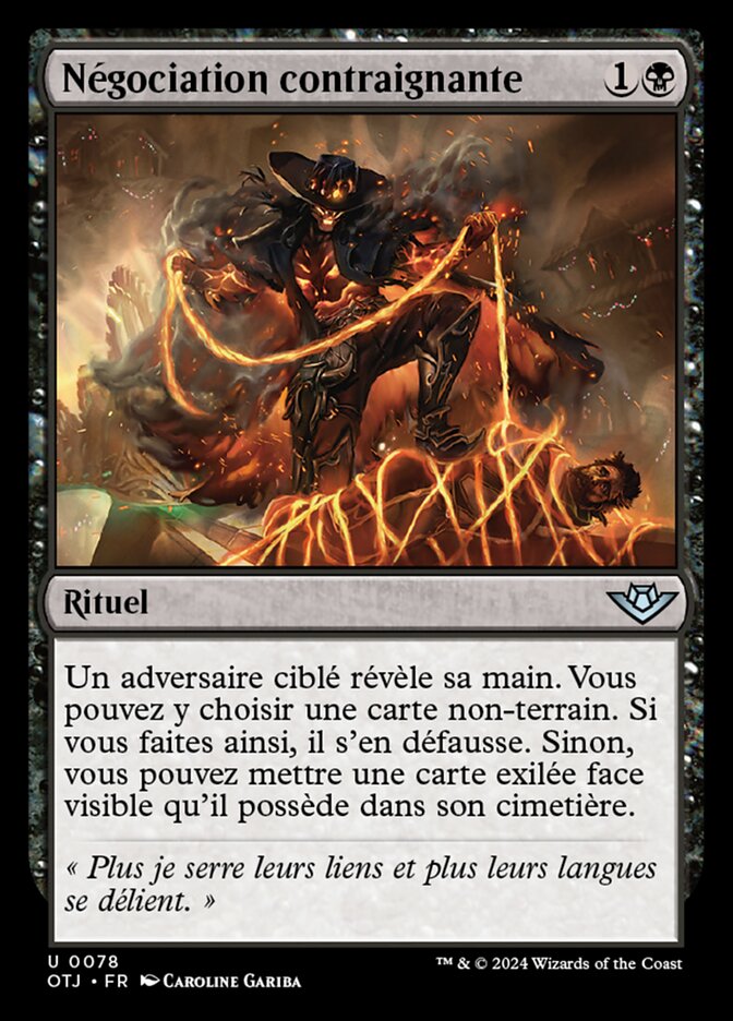 image Négociation contraignante