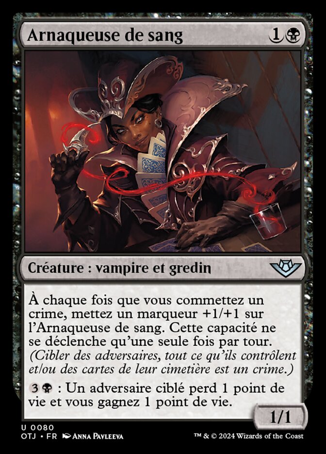 image Arnaqueuse de sang