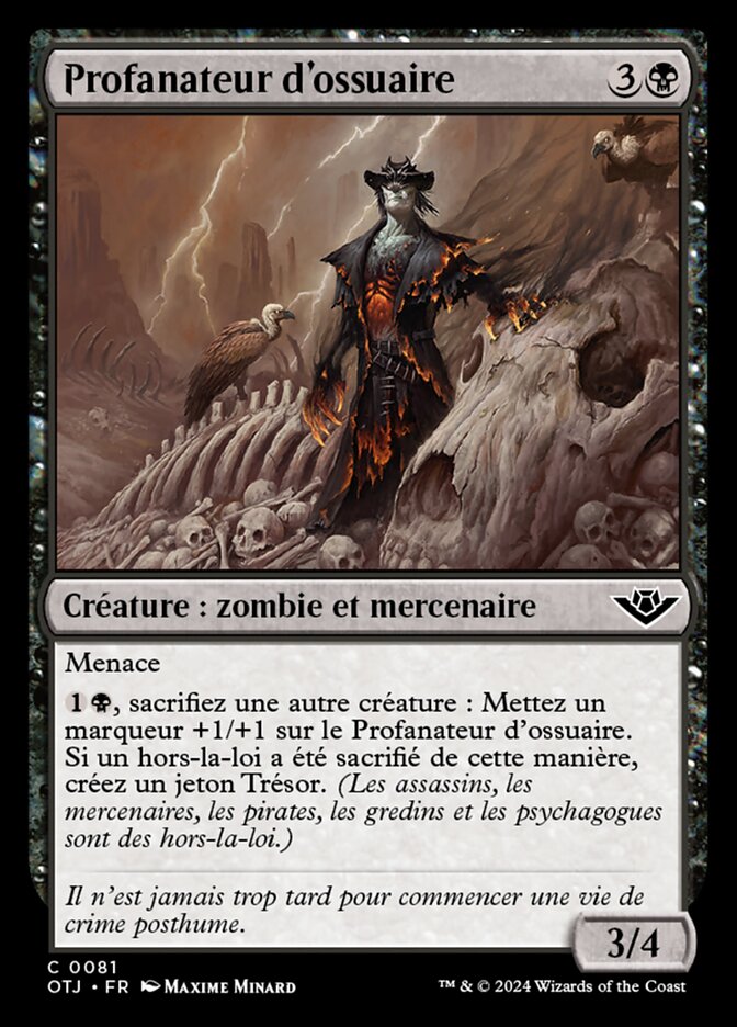 image Profanateur d'ossuaire