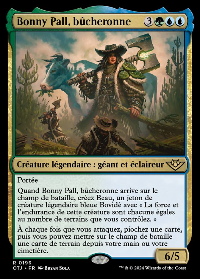 image Bonny Pall, bûcheronne