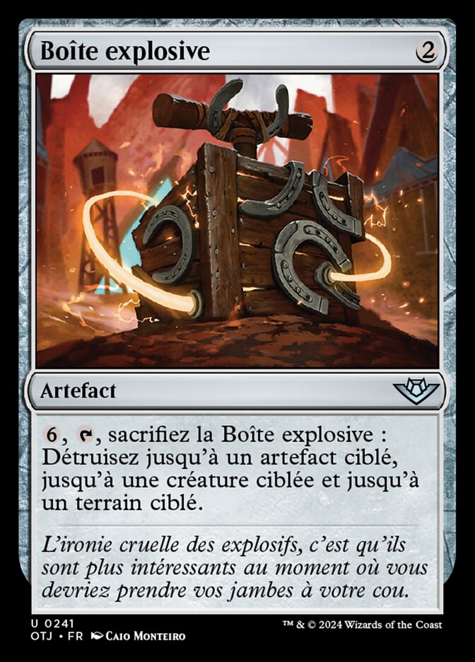 image Boîte explosive