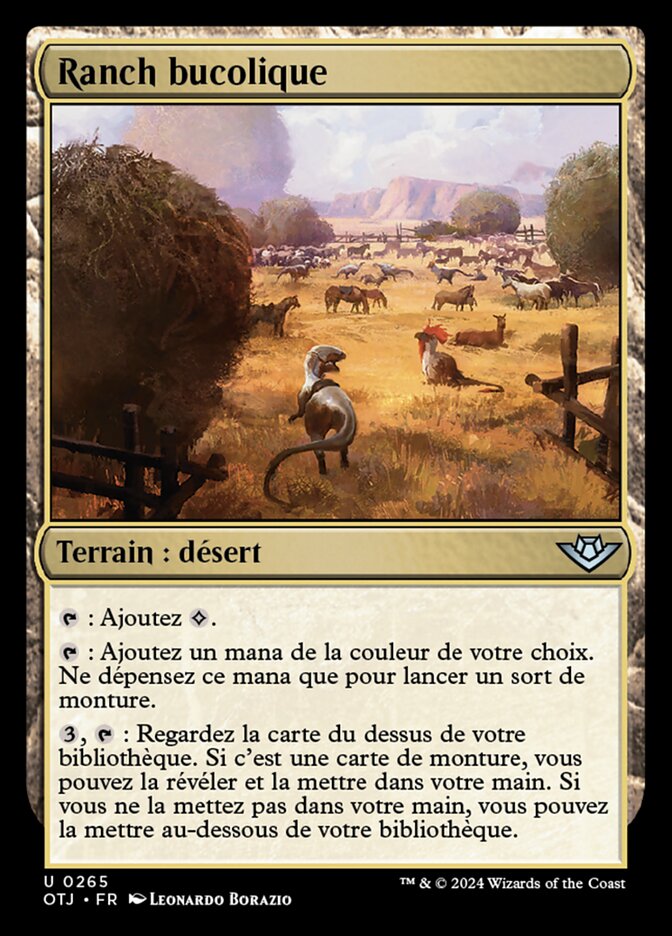 image Ranch bucolique