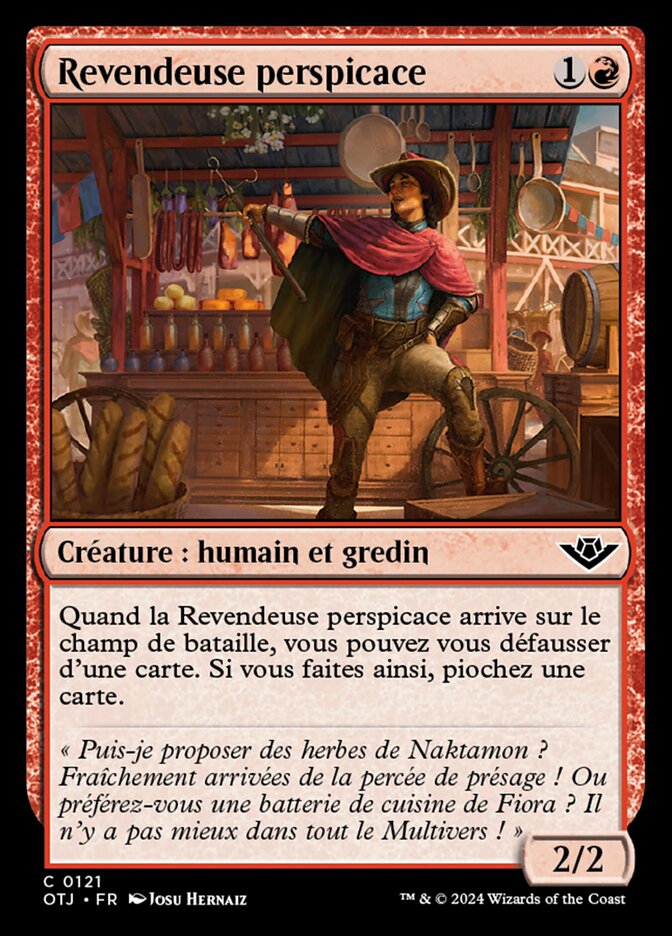 image Revendeuse perspicace