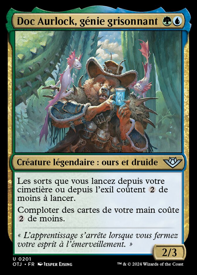 image Doc Aurlock, génie grisonnant