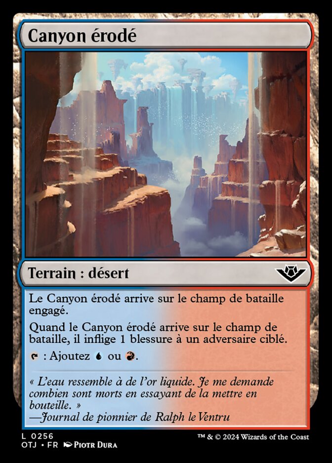 image Canyon érodé