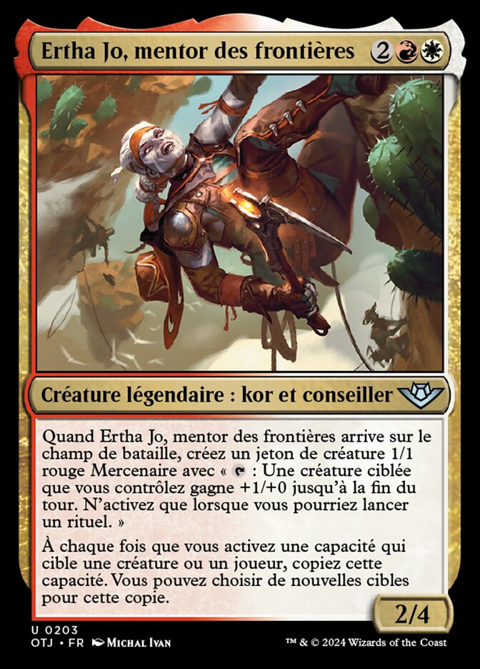 image Ertha Jo, mentor des frontières