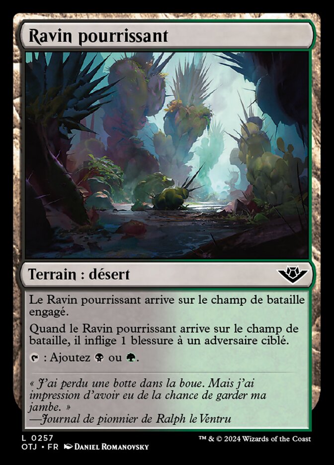 image Ravin pourrissant