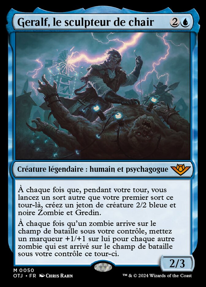 image Geralf, le sculpteur de chair