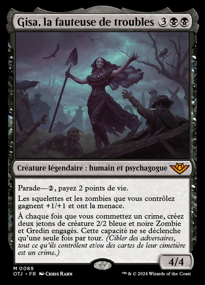 image Gisa, la fauteuse de troubles