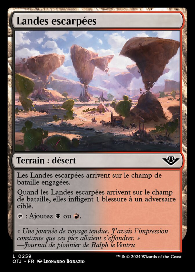 image Landes escarpées