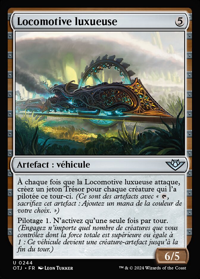 image Locomotive luxueuse