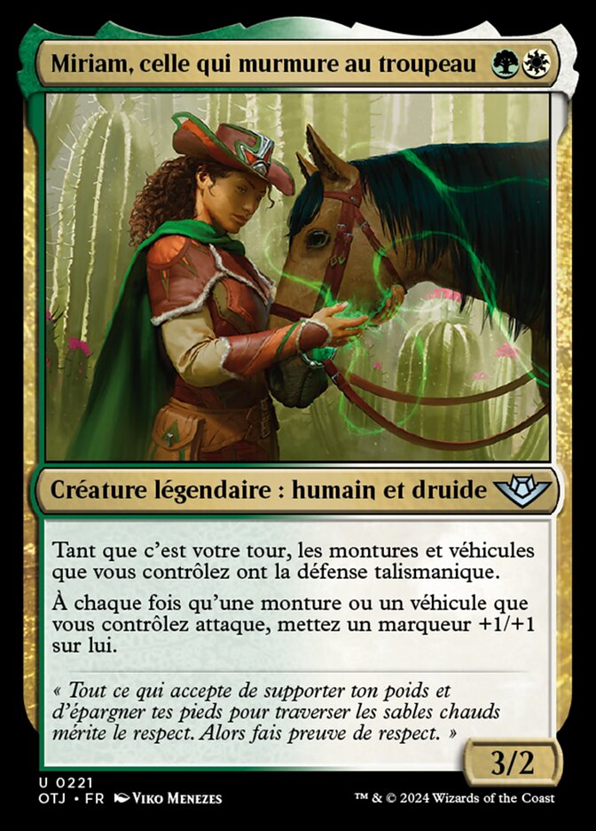 image Miriam, celle qui murmure au troupeau