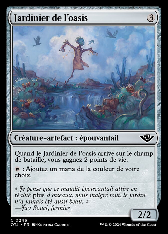 image Jardinier de l'oasis