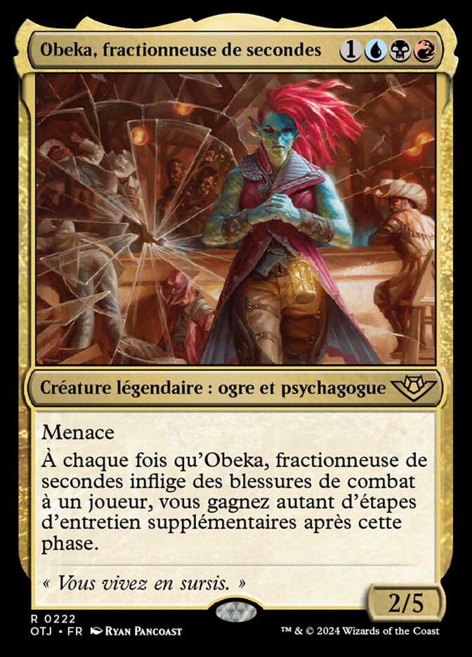 image Obeka, fractionneuse de secondes