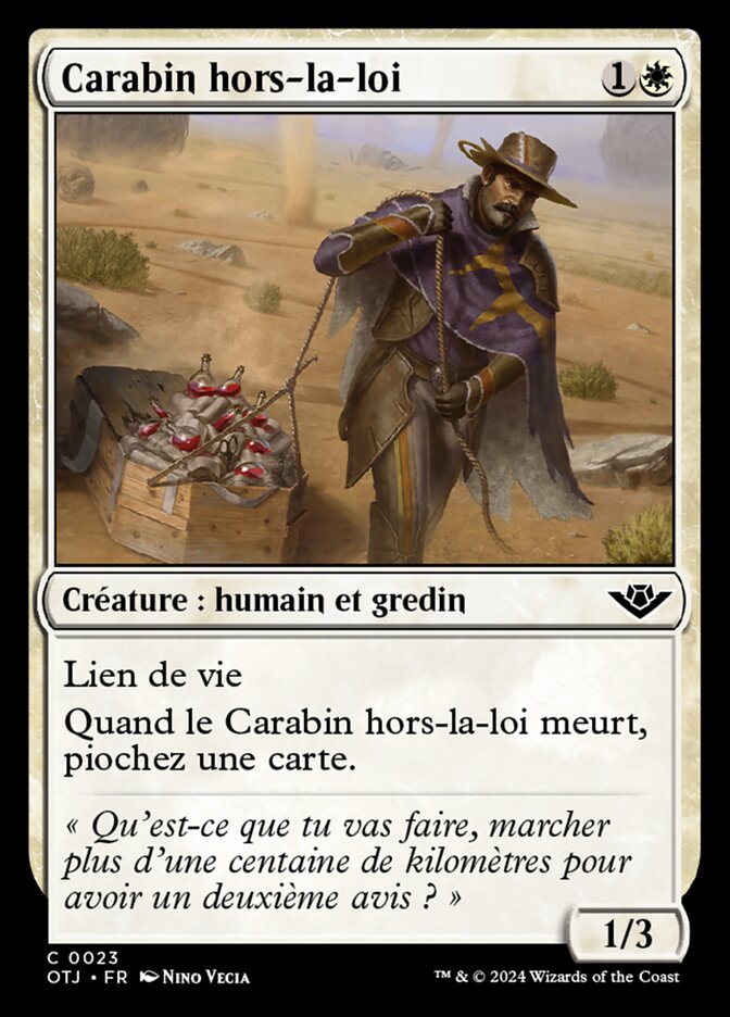 image Carabin hors-la-loi