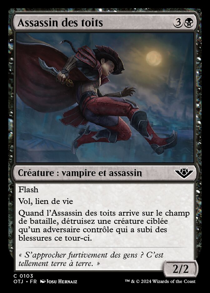 image Assassin des toits