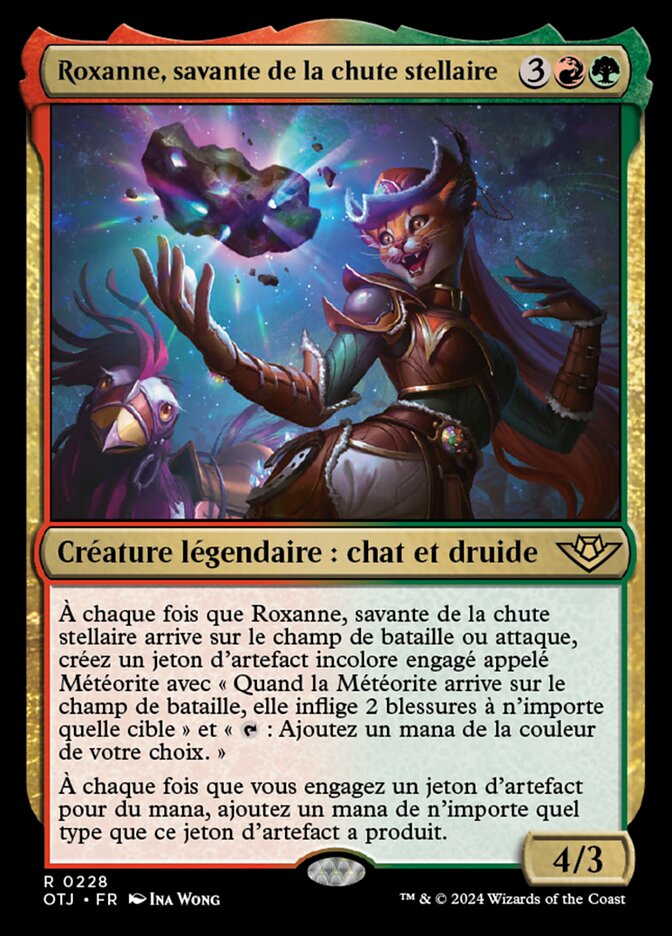 image Roxanne, savante de la chute stellaire