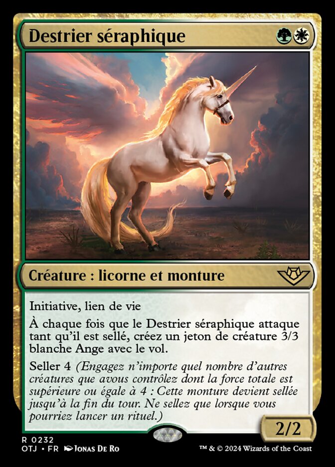 image Destrier séraphique
