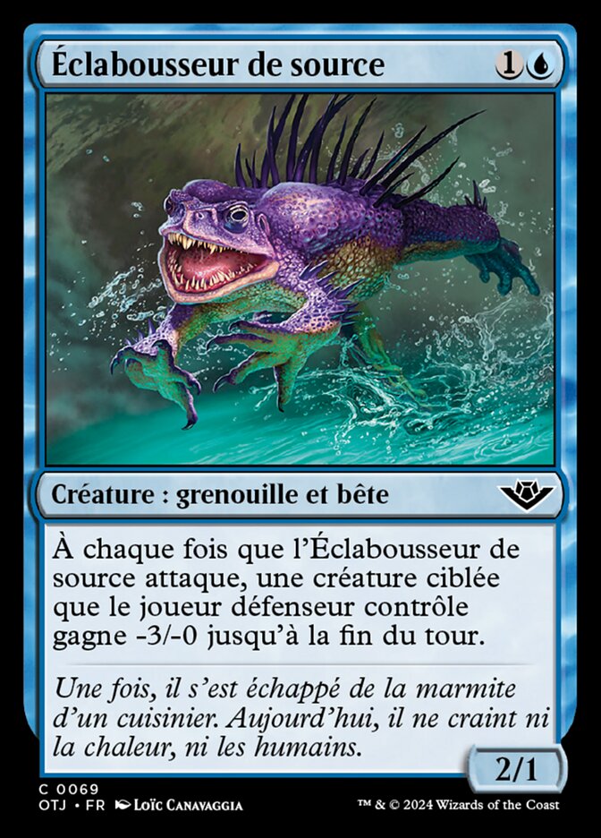 image Éclabousseur de source