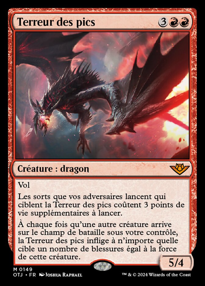 image Terreur des pics