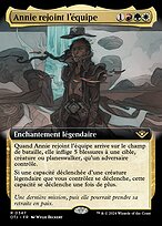 Annie rejoint l'équipe