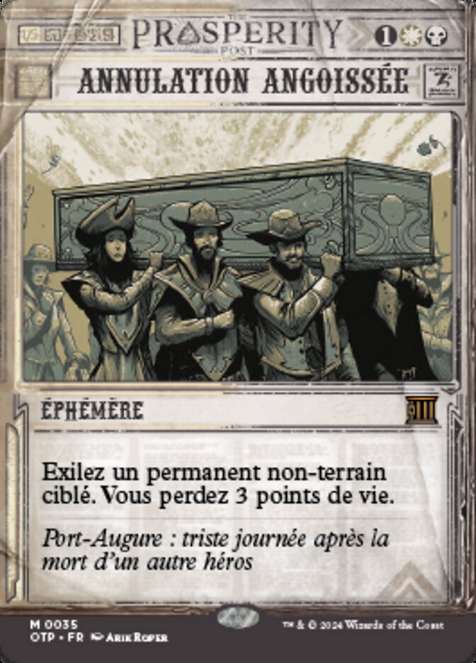 image Annulation angoissée