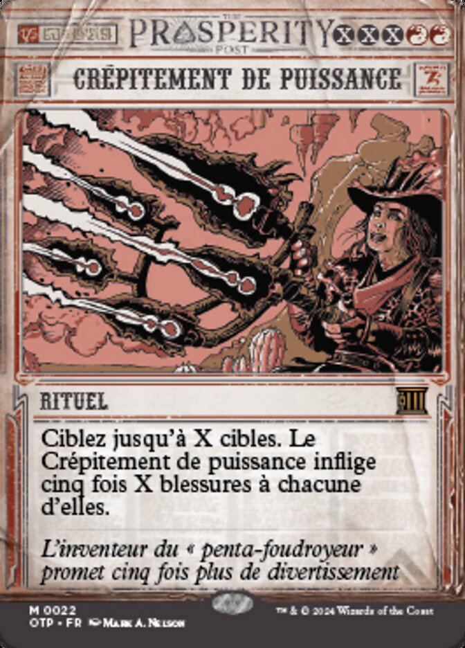 image Crépitement de puissance